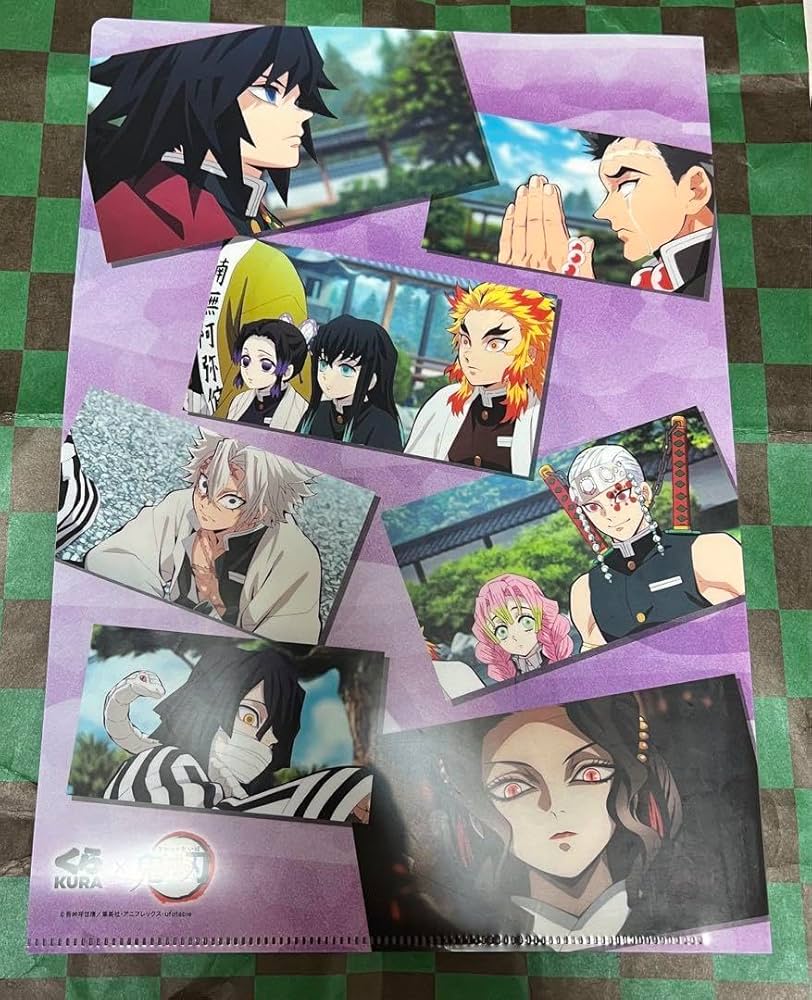 Amazon.co.jp: くら寿司 鬼 滅 クリアファイル 煉獄杏寿郎